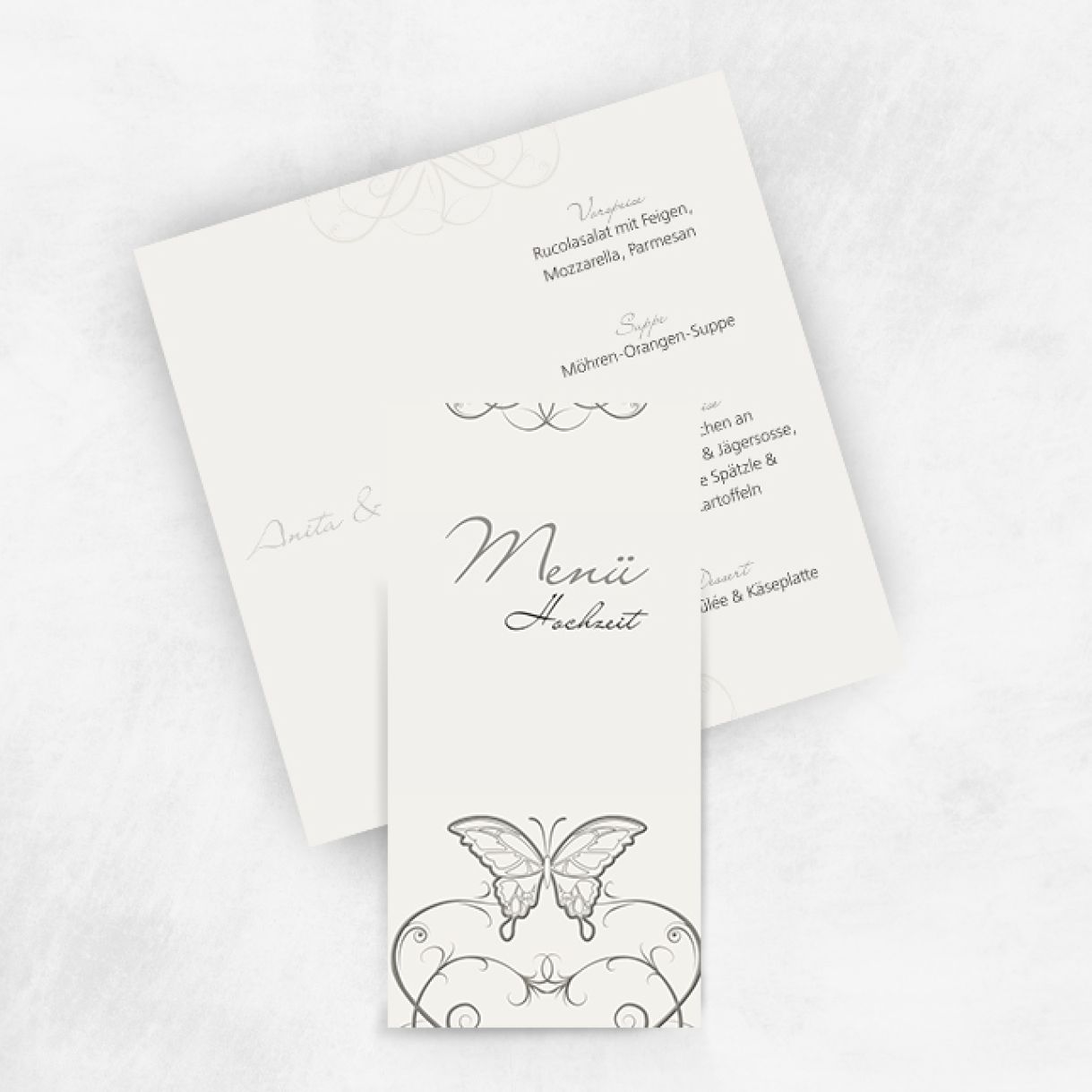 Eleganter Schmetterling